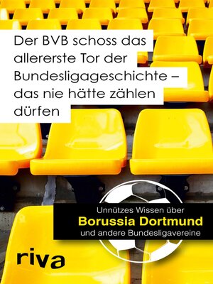 cover image of Der BVB schoss das allererste Tor der Bundesligageschichte--das nie hätte zählen dürfen
